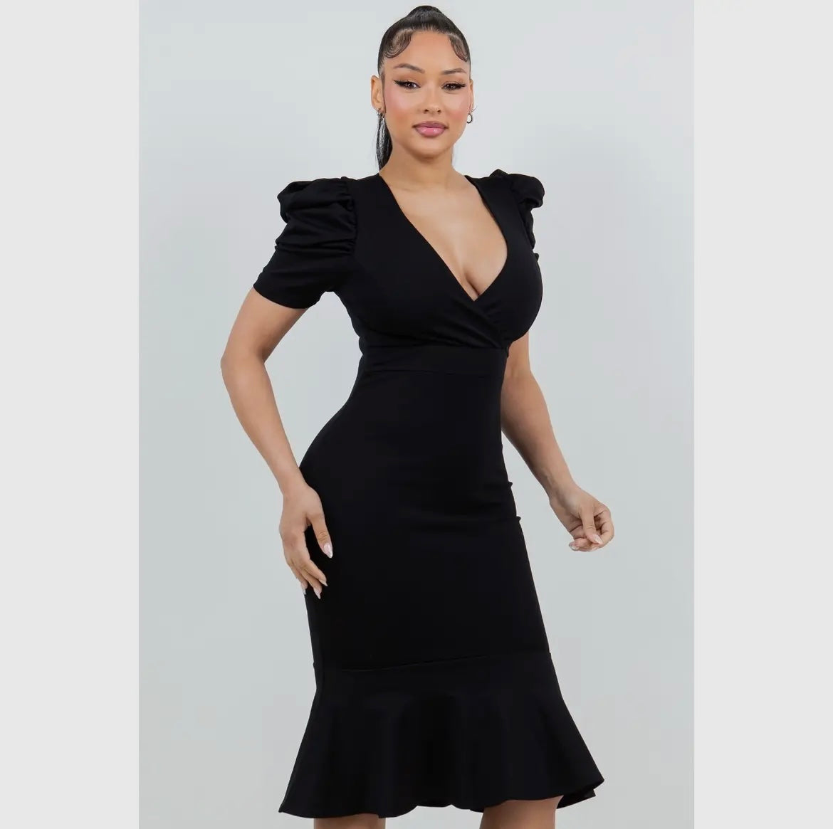 Pia Puff Sleeve Dress