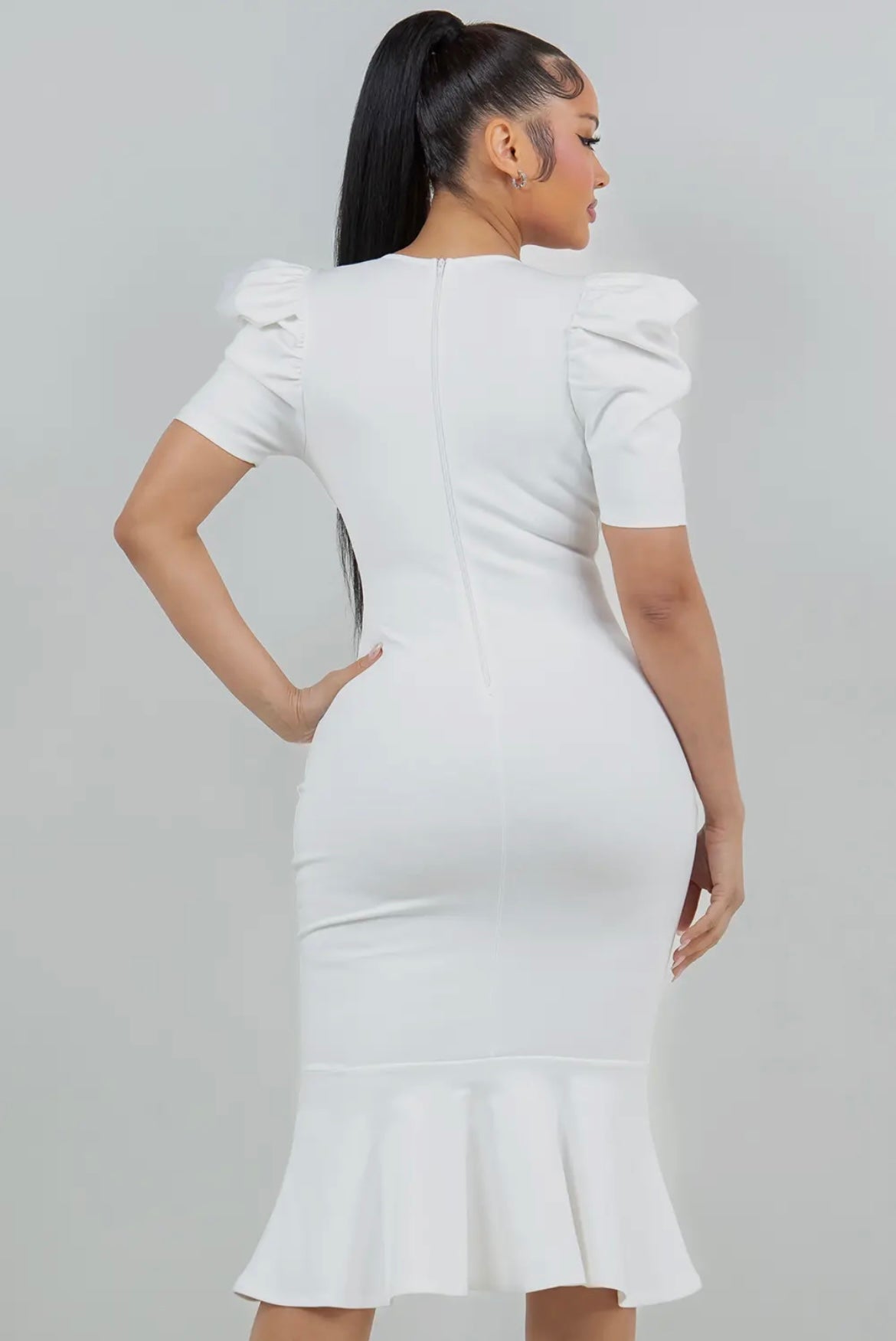 Pia Puff Sleeve Dress