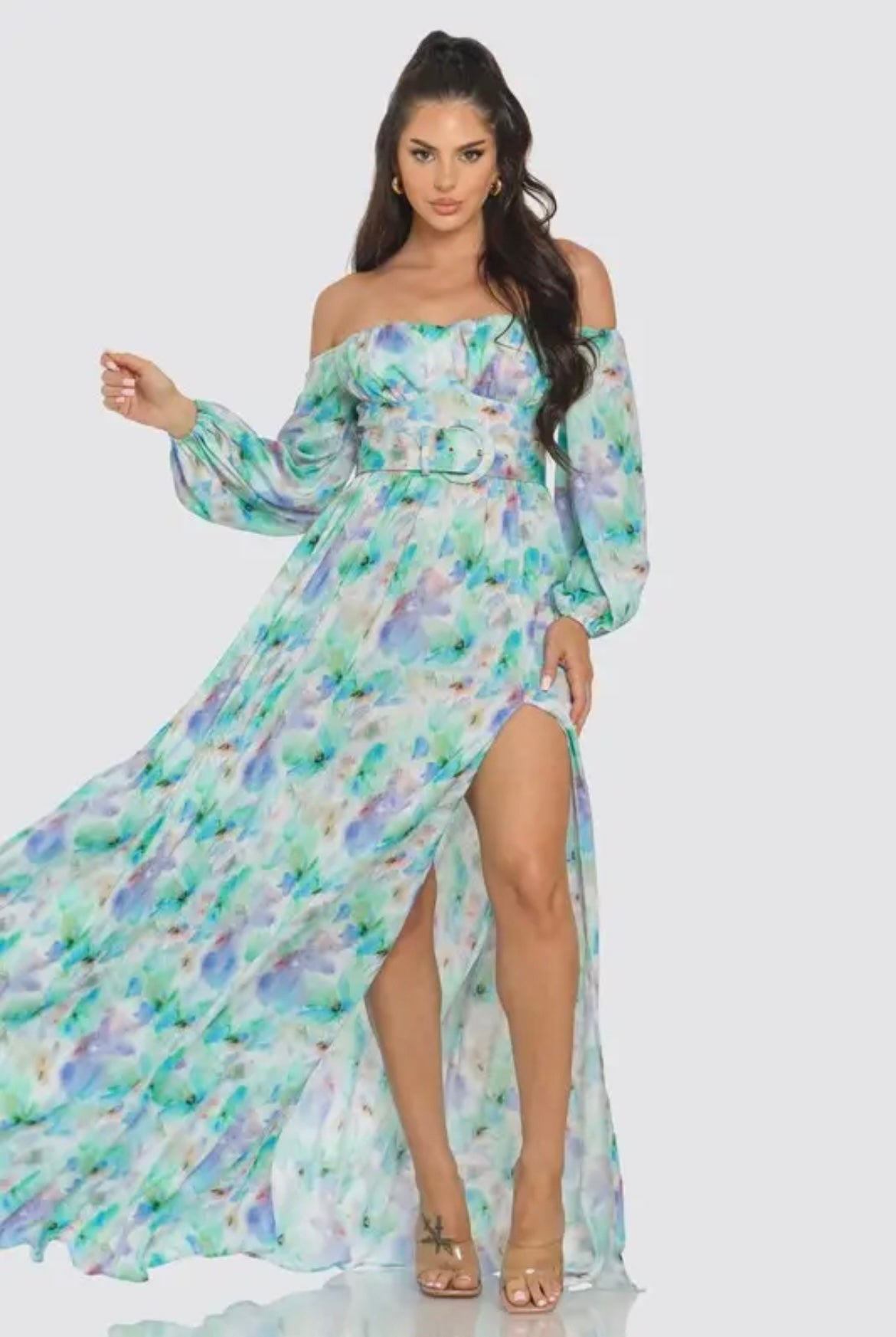 Mara Watercolor Dress