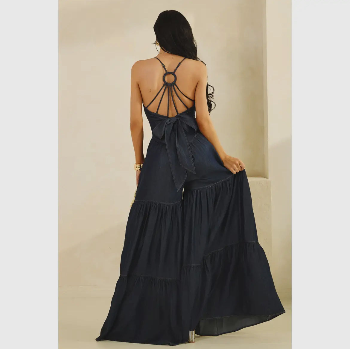 Nia Tiered Jumpsuit