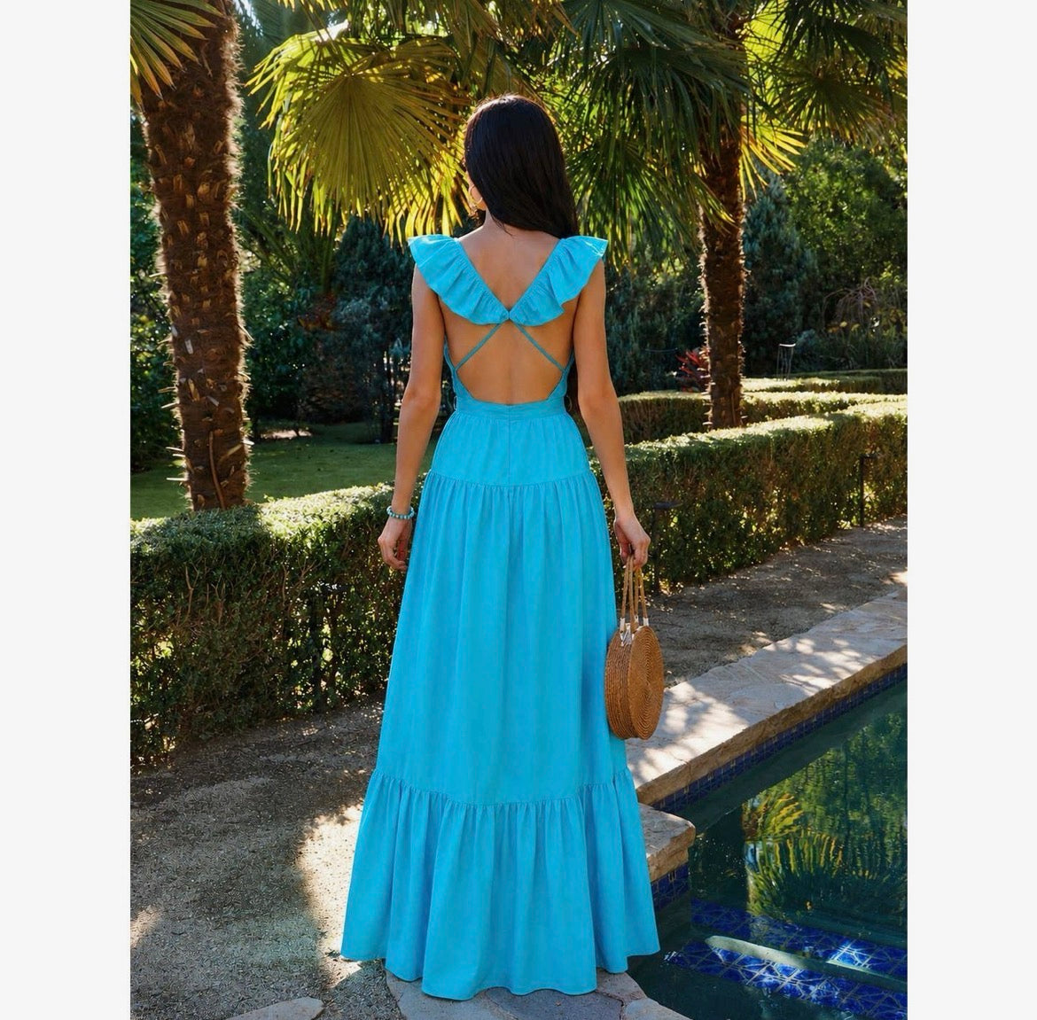 Amber Ruffled Dress