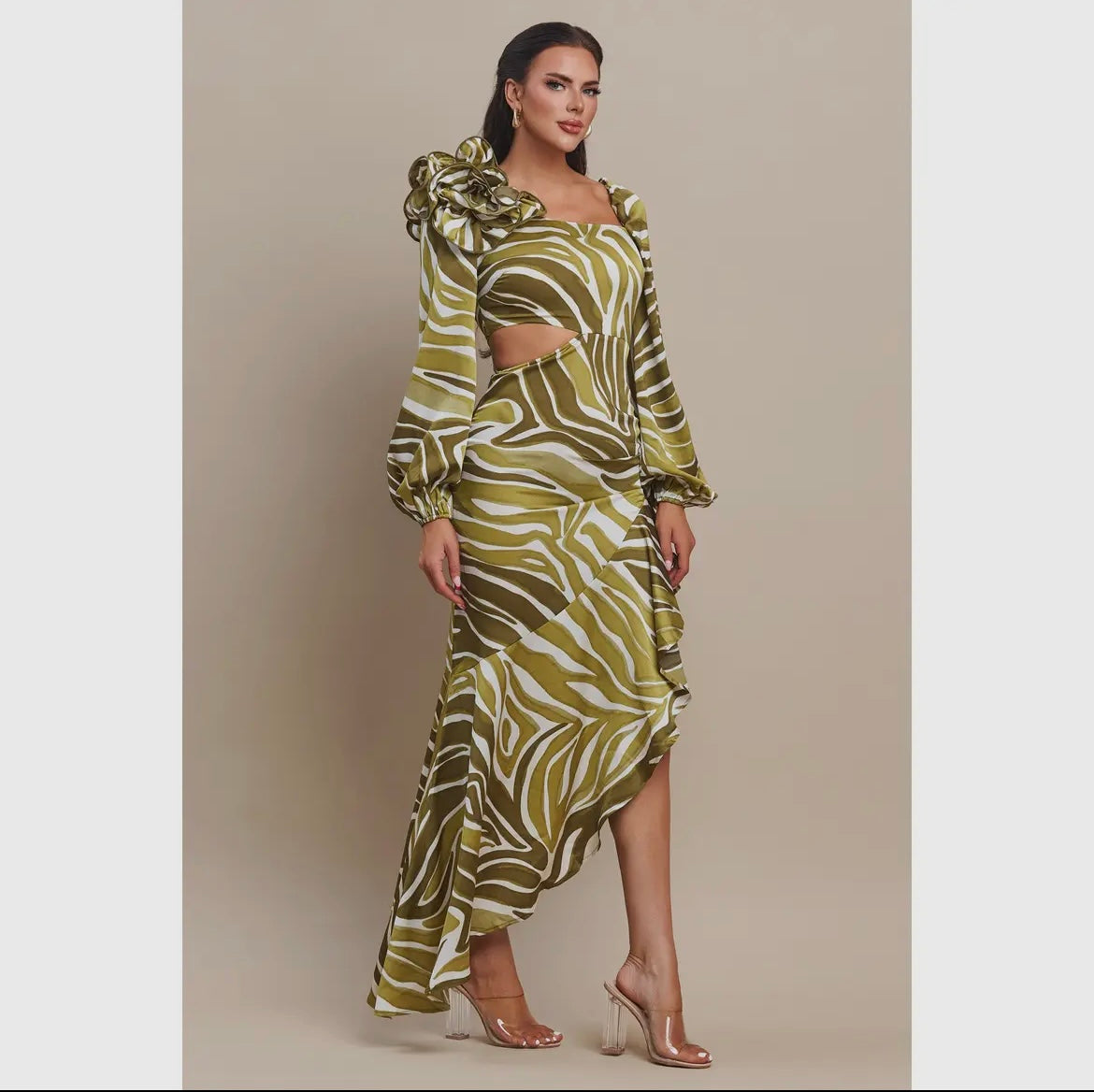 Loren Ruffled Maxi