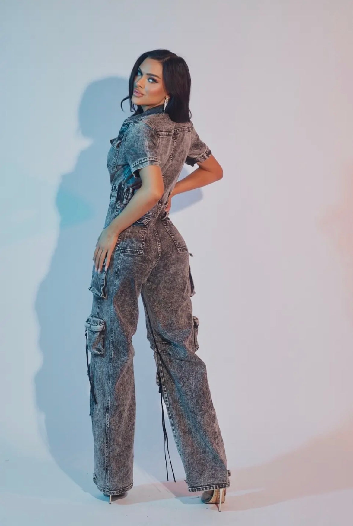 Cindi Cargo Jumpsuit
