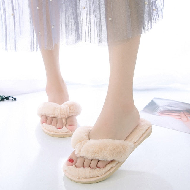 Fluffy Slippers - Multi Styles