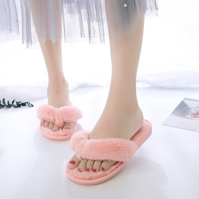 Fluffy Slippers - Multi Styles