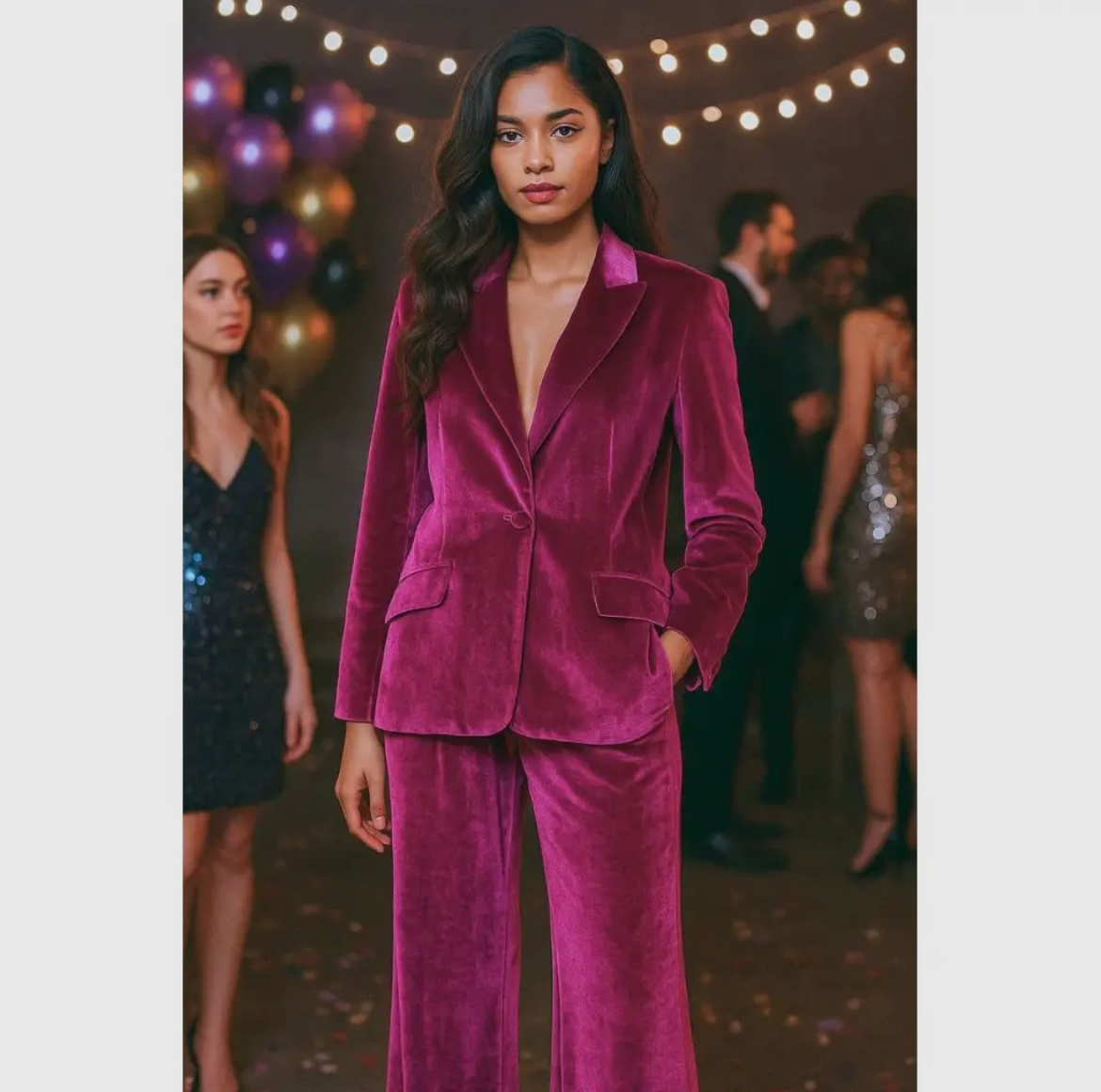 Velvet Power Sets- Plus Size