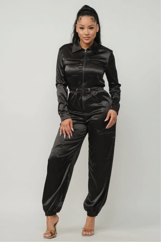 Satin Jumpsuit