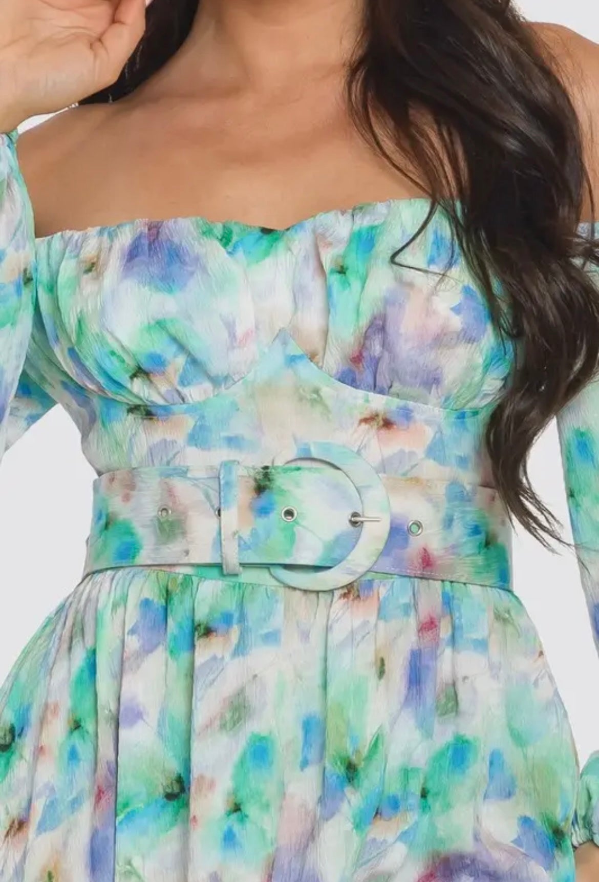 Mara Watercolor Dress