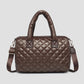 Quilted Satchel Tote