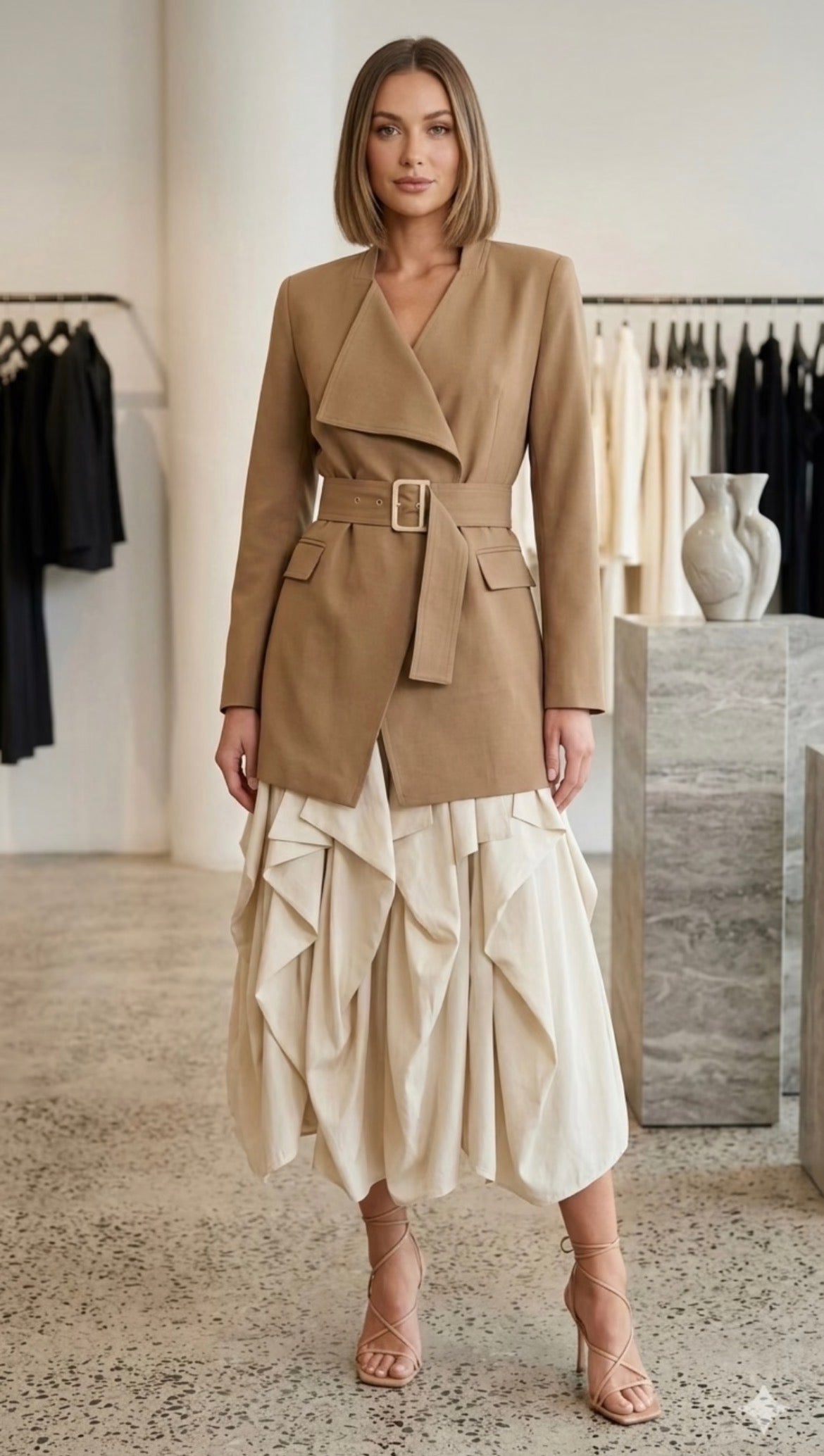 Jordyn Jacket with belt