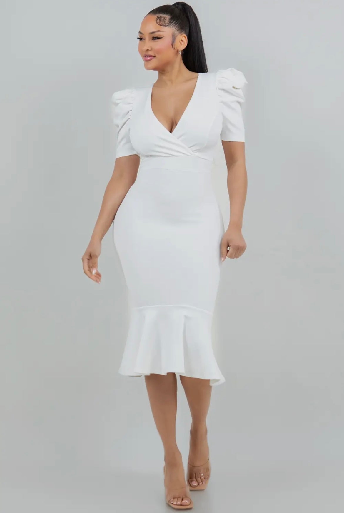 Pia Puff Sleeve Dress