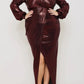 Plus Size Dramatic Entry Dress