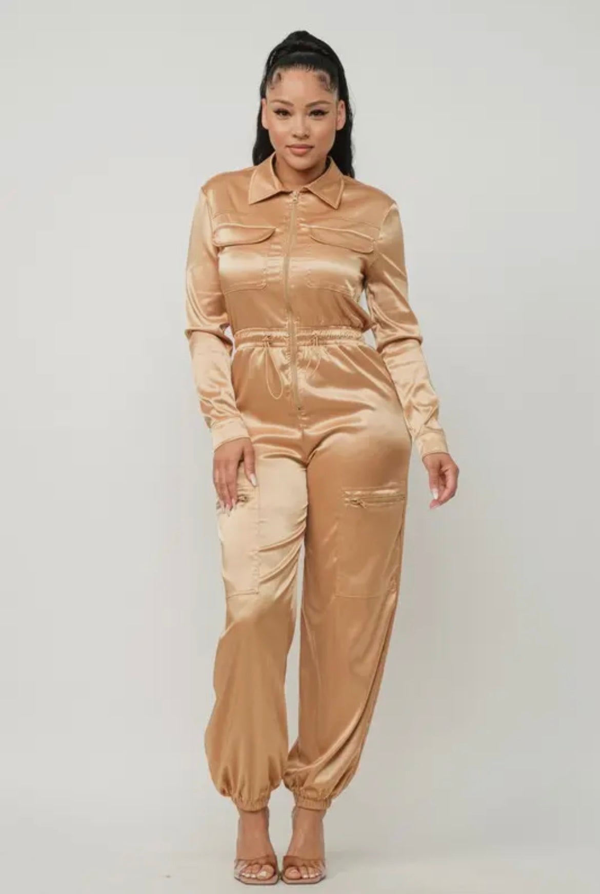 Satin Jumpsuit