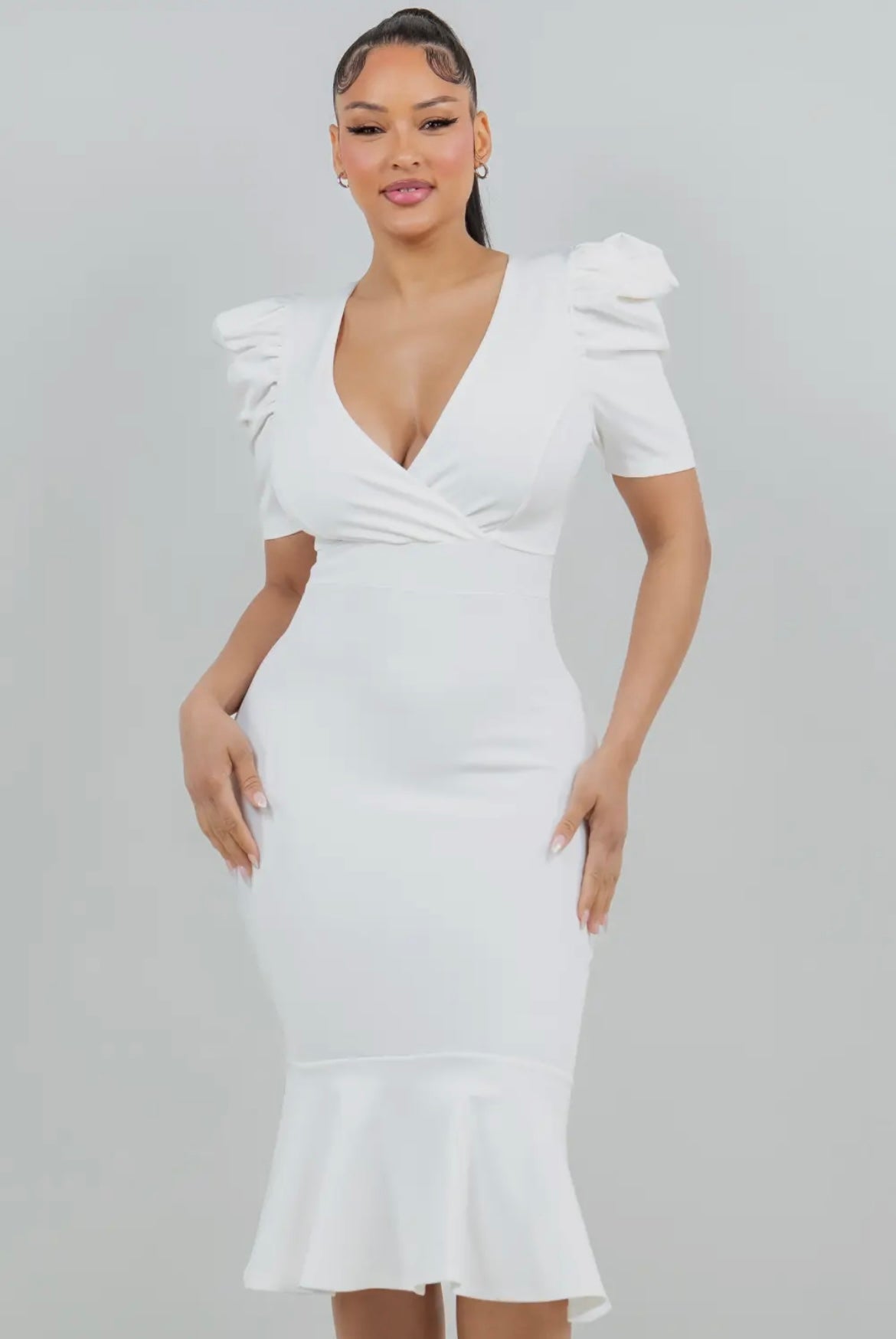 Pia Puff Sleeve Dress