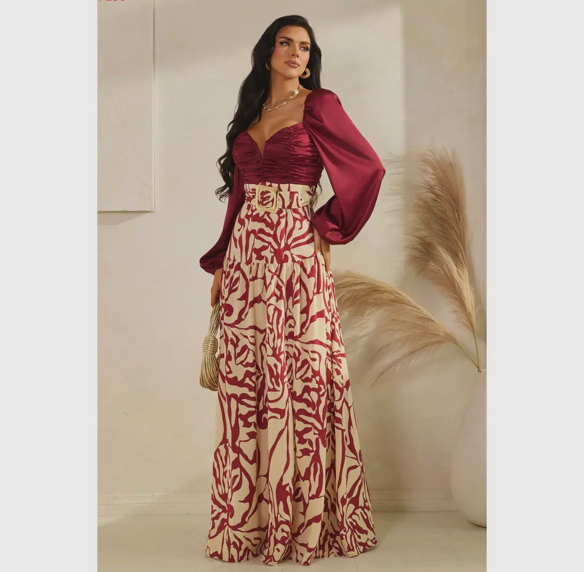 Sarafina Belted Maxi