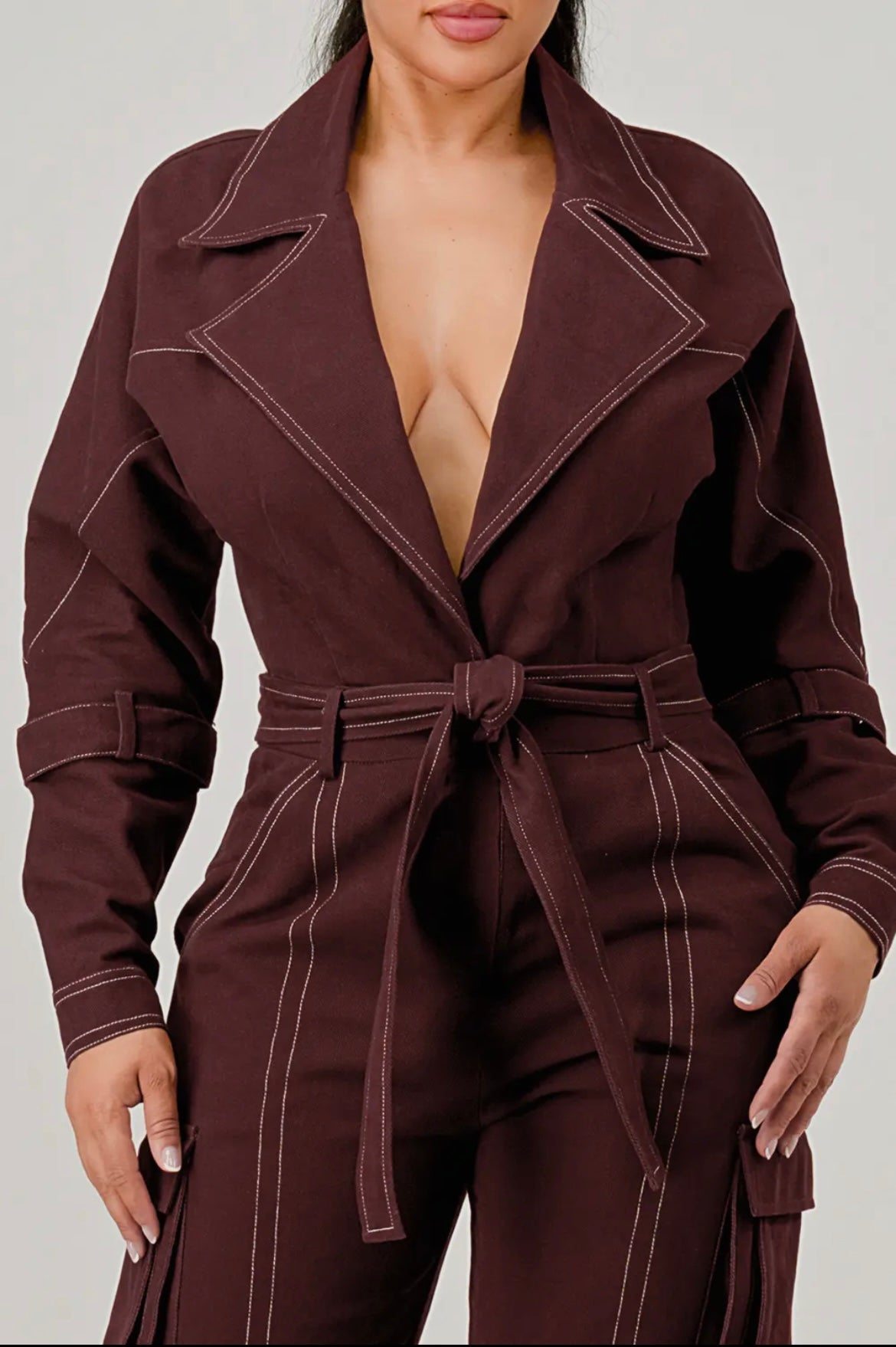 Brielle Cargo Jumpsuit