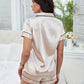 Satiny PJ Short Set