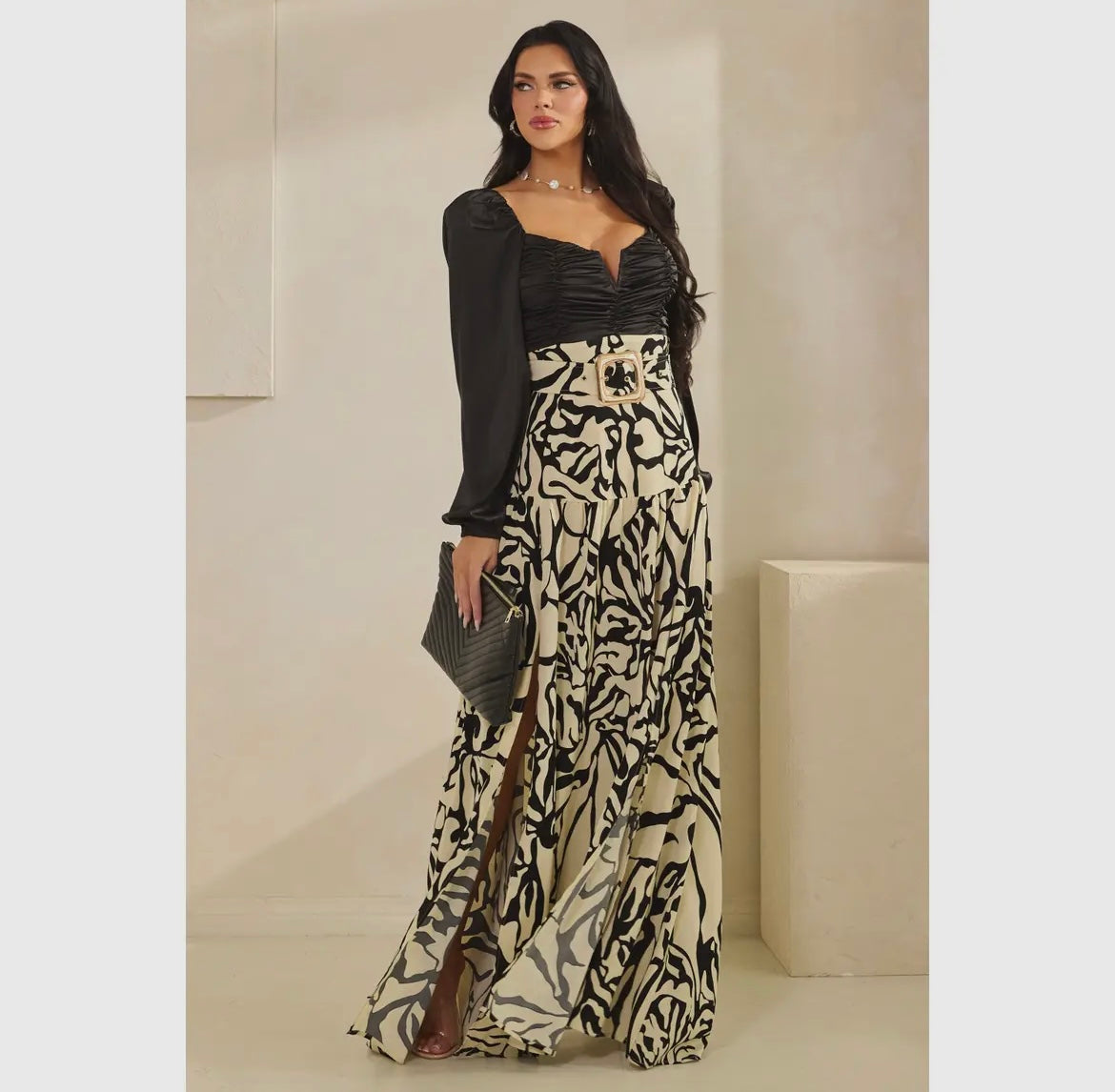 Sarafina Belted Maxi