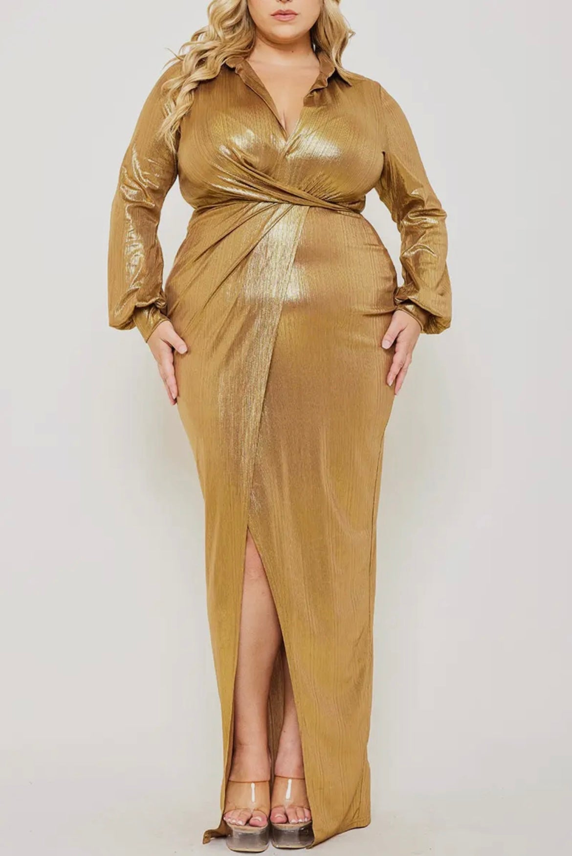 Plus Size Dramatic Entry Dress