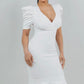 Pia Puff Sleeve Dress