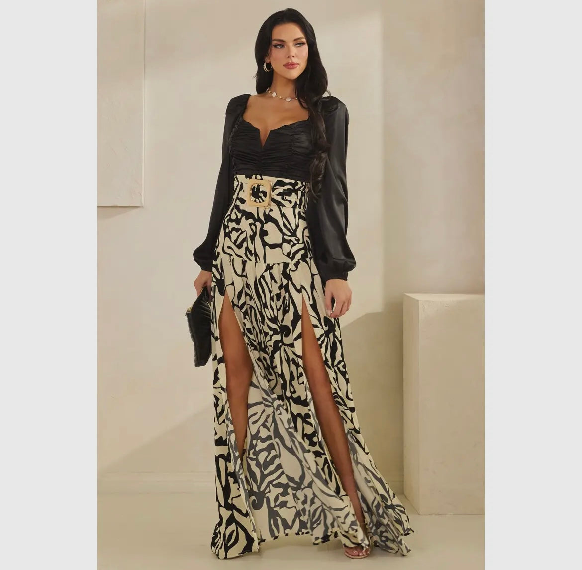 Sarafina Belted Maxi