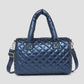 Quilted Satchel Tote