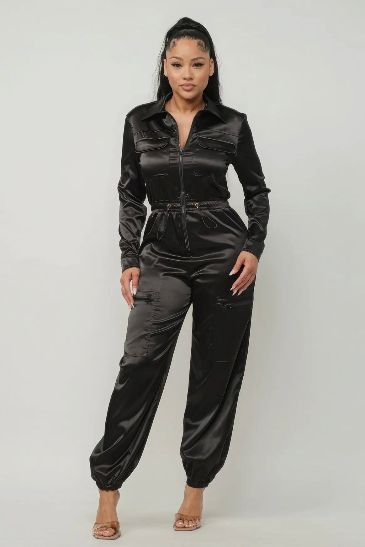 Satin Jumpsuit