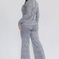 Plaid Pants Set