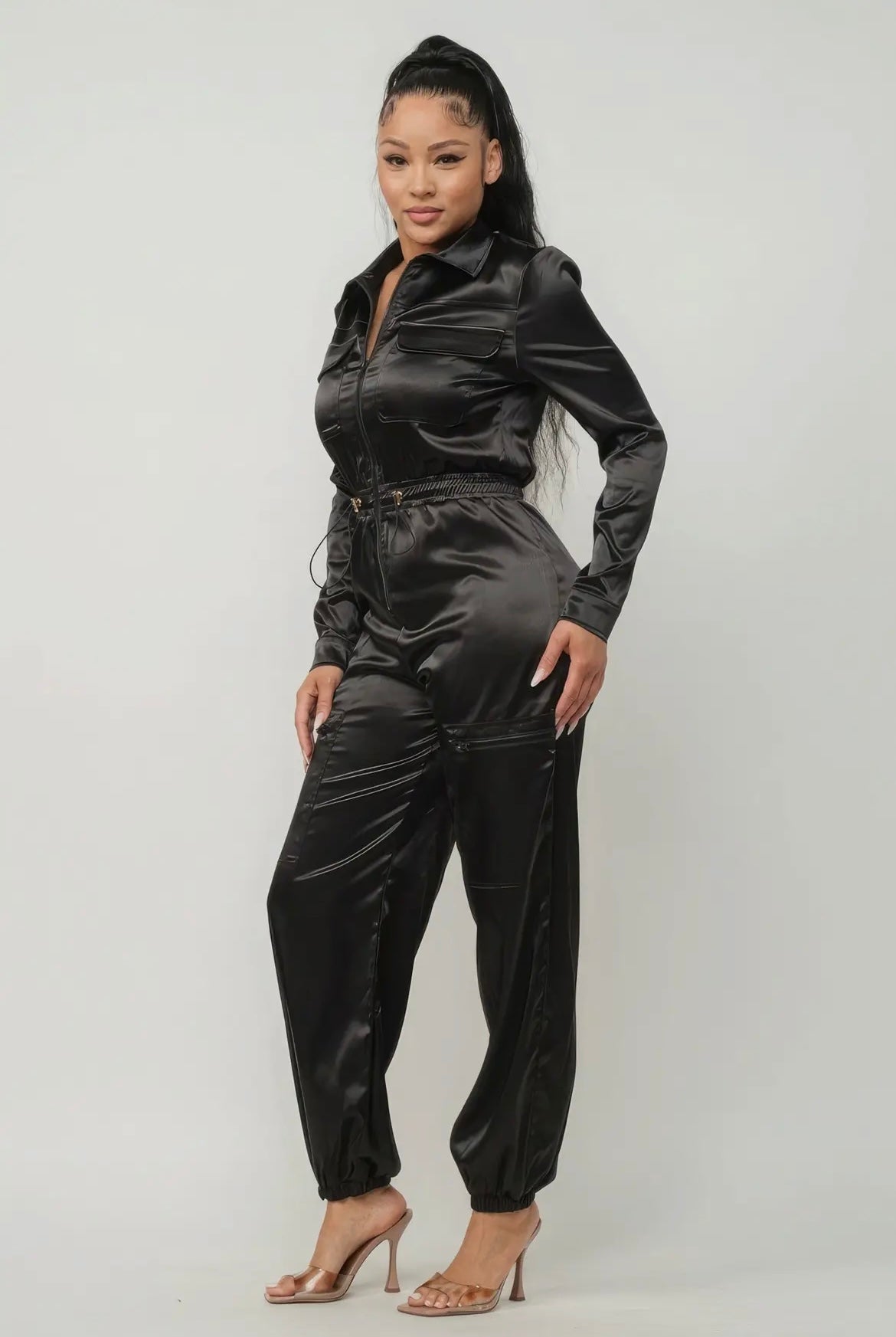 Satin Jumpsuit