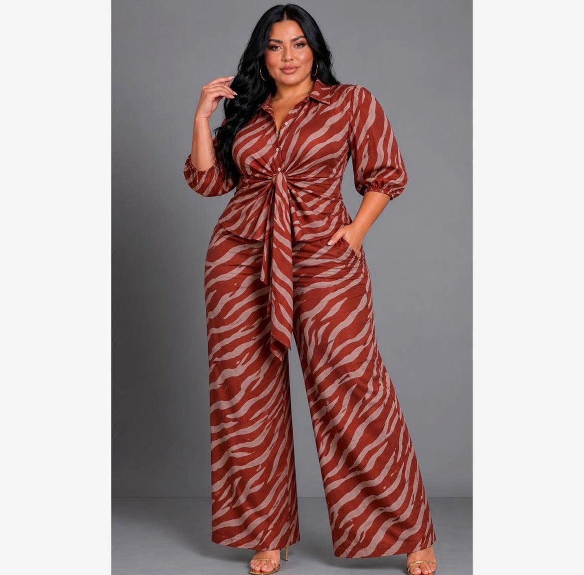 Zina Pants Set