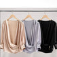 Plus Size Satin Blouse