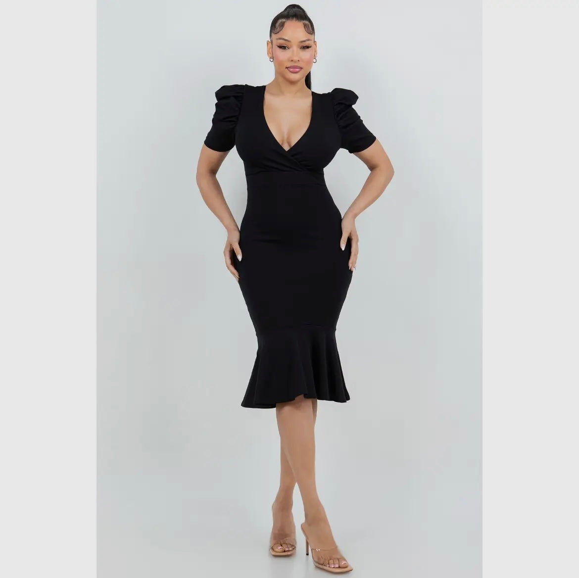 Pia Puff Sleeve Dress