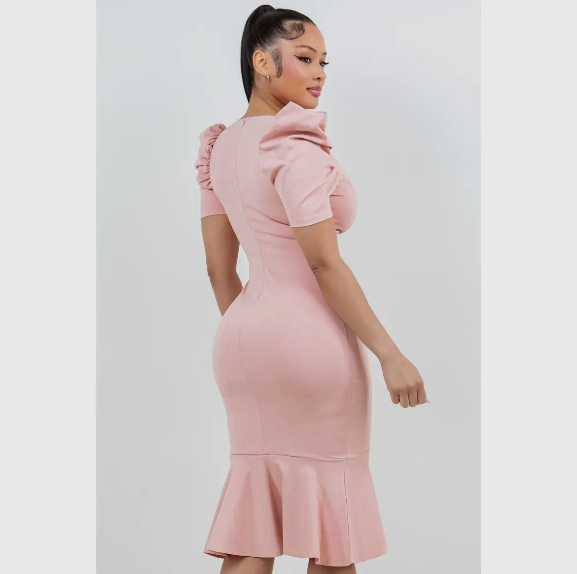 Pia Puff Sleeve Dress