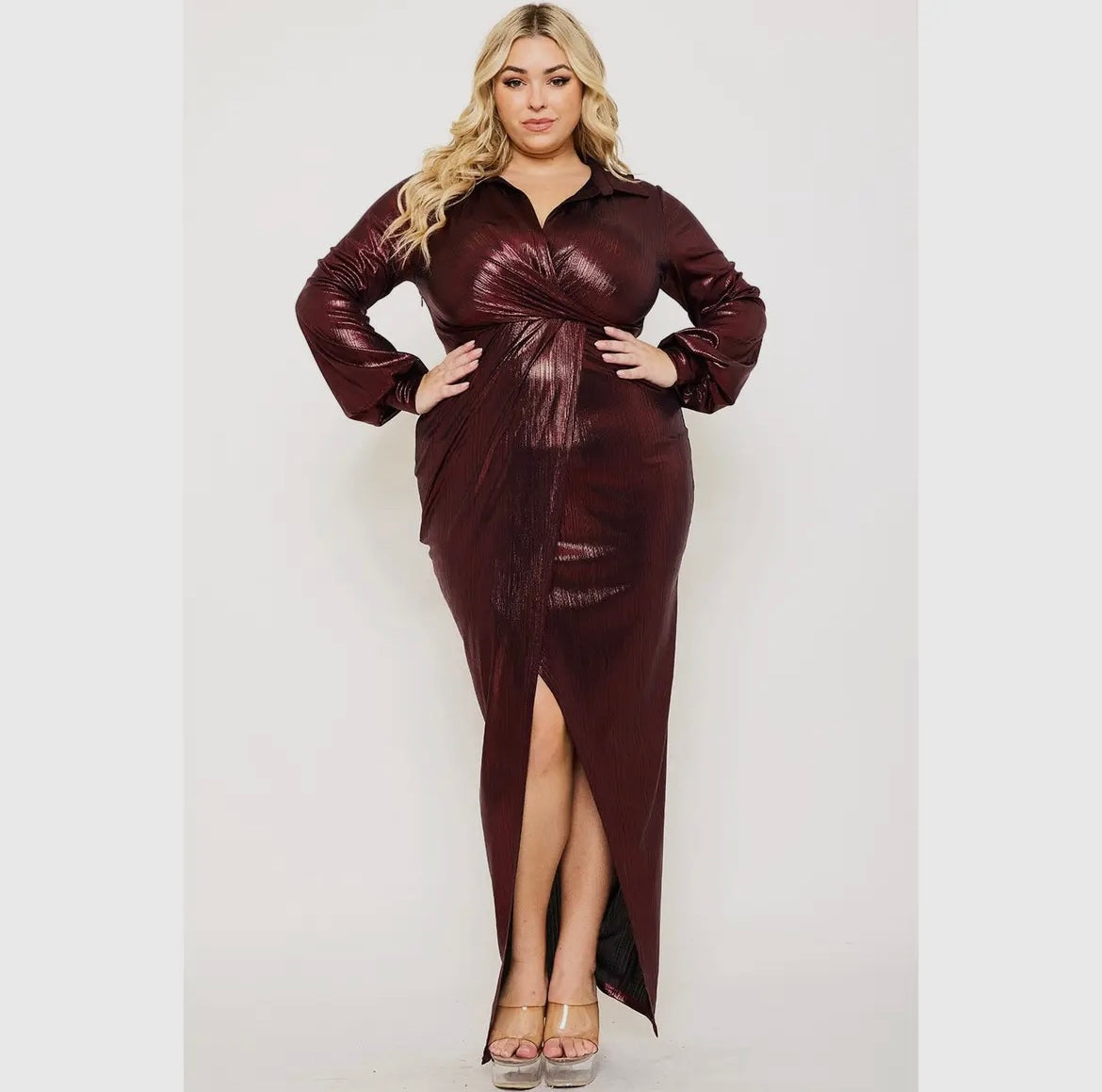 Plus Size Dramatic Entry Dress