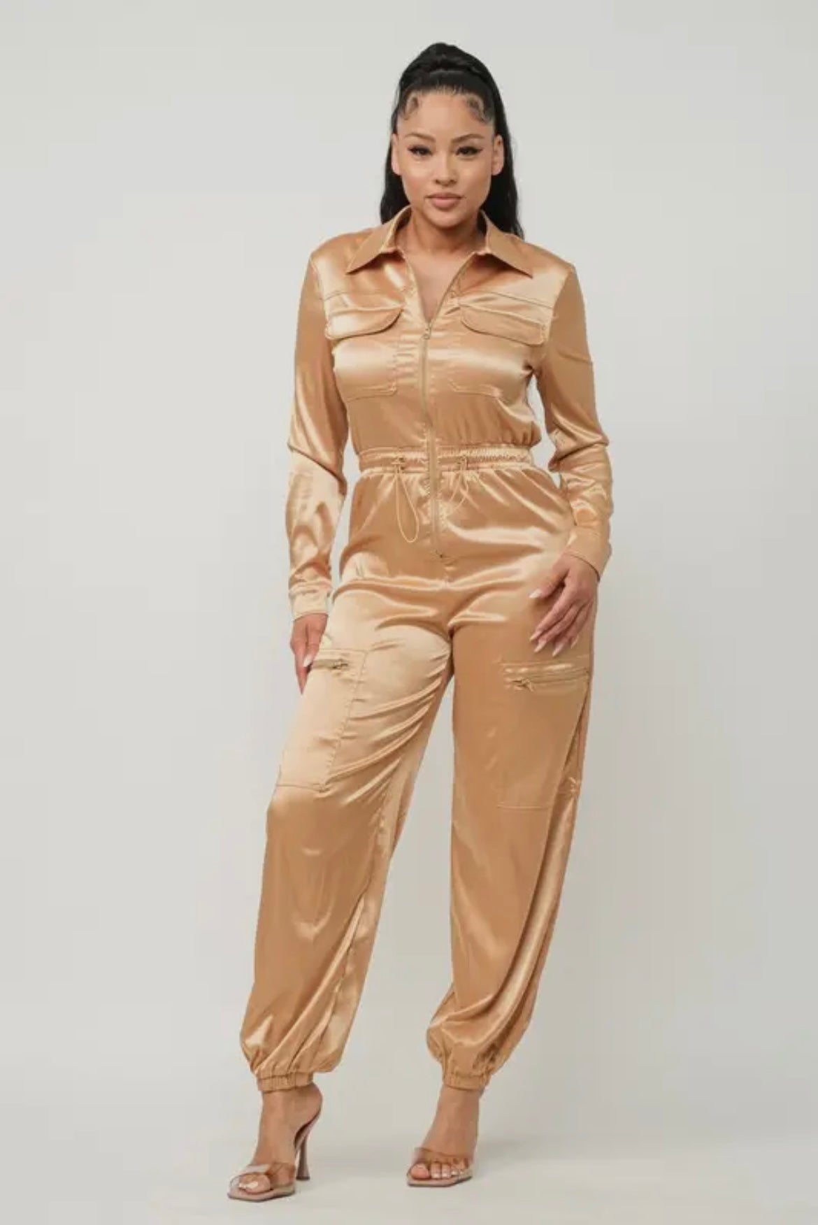 Satin Jumpsuit