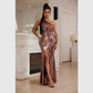Metallic Glam Dress