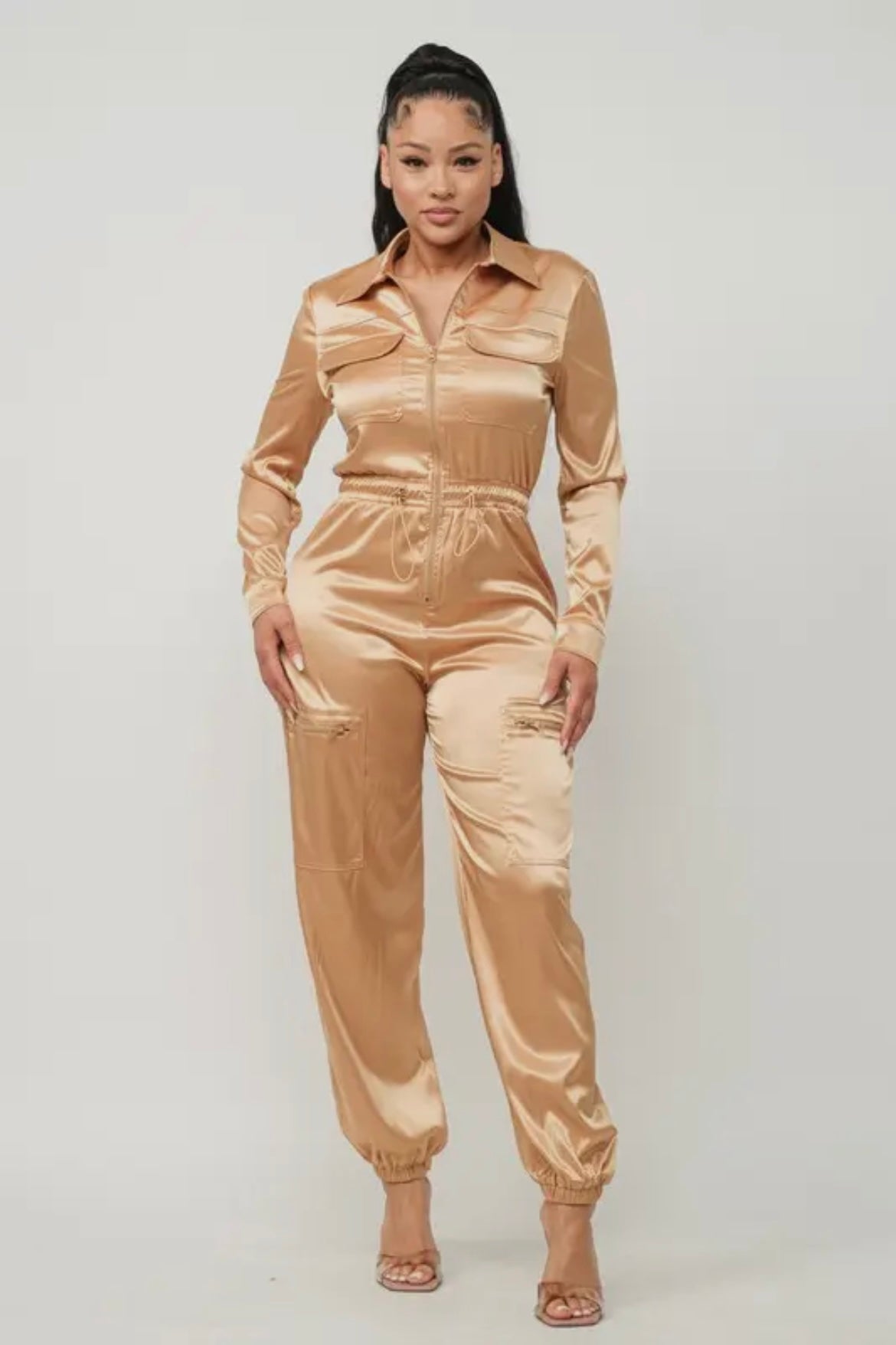 Satin Jumpsuit