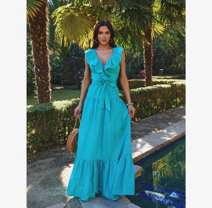 Amber Ruffled Dress
