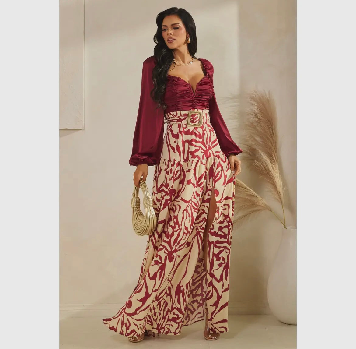 Sarafina Belted Maxi