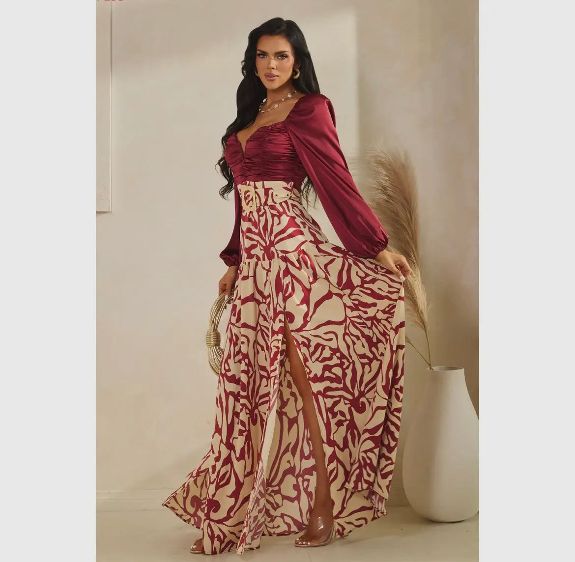 Sarafina Belted Maxi