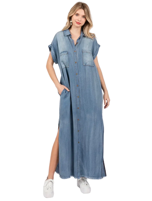 Denim Maxi