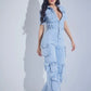 Cindi Cargo Jumpsuit